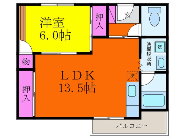 ＣＬＡＳＳＥ　ＳＹＯＪＡＫＵの物件間取画像